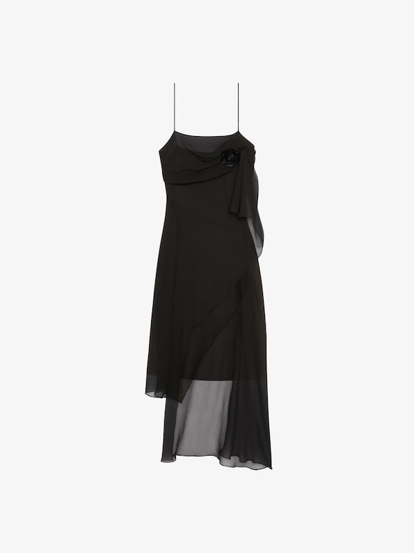 Givenchy Straps Dress In Chiffon