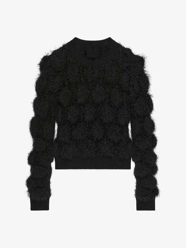 Givenchy Sweater In Knit With Pompoms