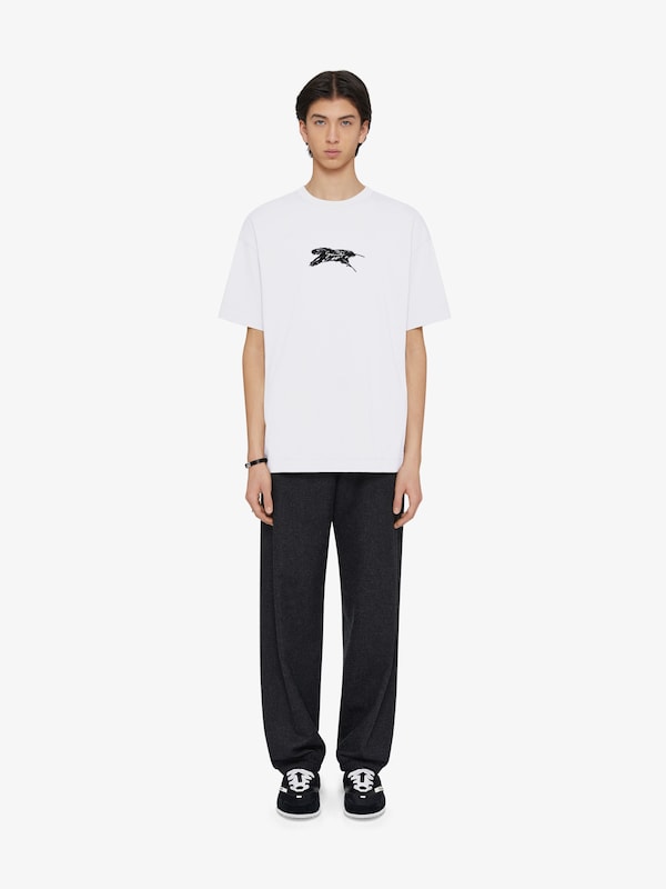 Givenchy T-shirt in cotton GIVENCHY Feathers