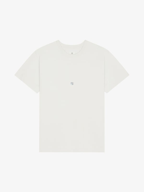 Givenchy T-shirt In Cotton With 4G Detail