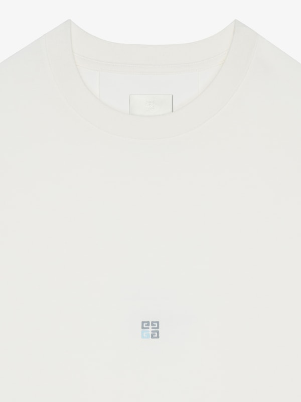 Givenchy T-shirt In Cotton With 4G Detail
