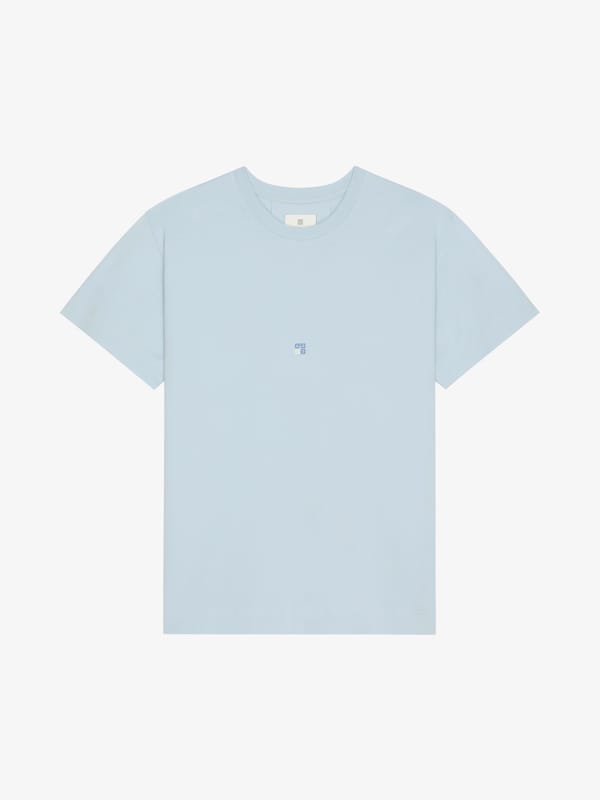 Givenchy T-shirt In Cotton With 4G Detail
