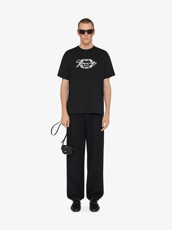 Givenchy T-shirt in cotton with GIVENCHY medallion