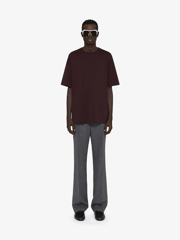 Givenchy T-shirt in cotton with GIVENCHY signature