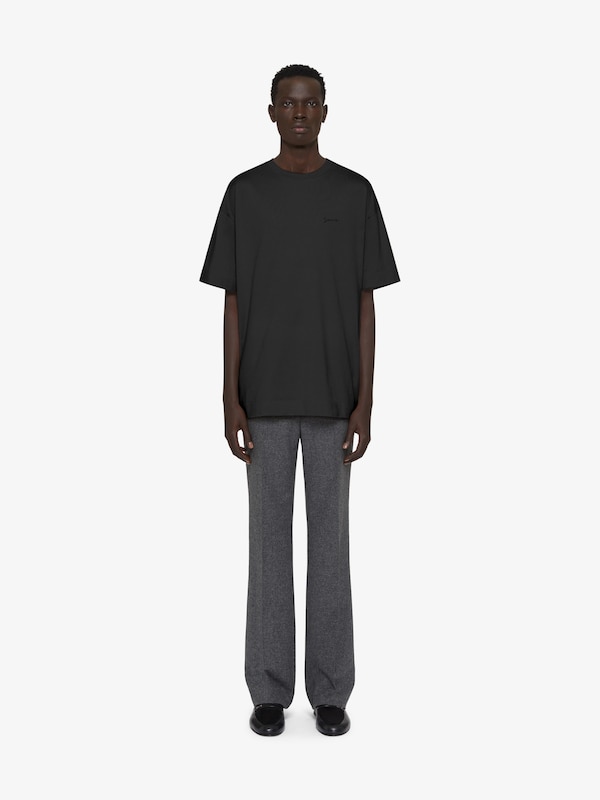Givenchy T-shirt in cotton with GIVENCHY signature