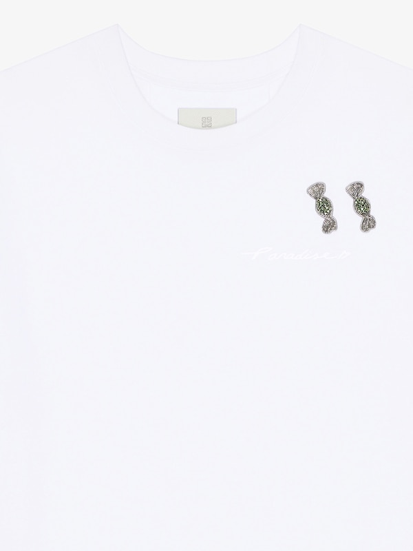 Givenchy T-shirt In Cotton With Patches