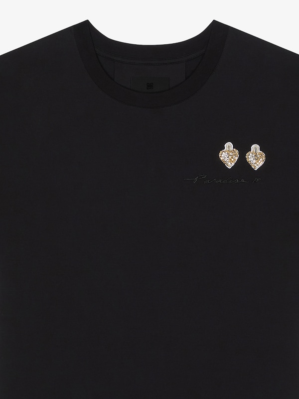 Givenchy T-shirt In Cotton With Patches