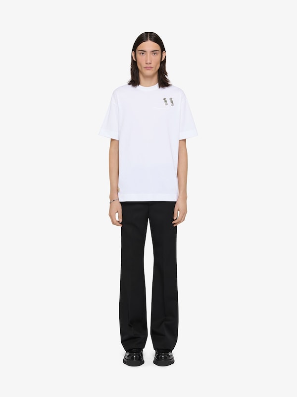 Givenchy T-shirt in cotton with patches