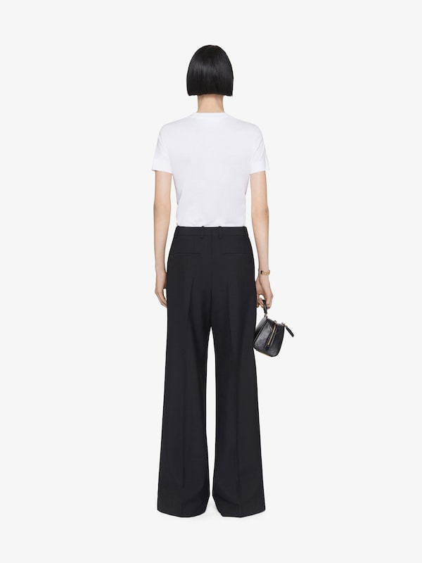 Givenchy Tailored Pants In Wool With Lurex Stripes