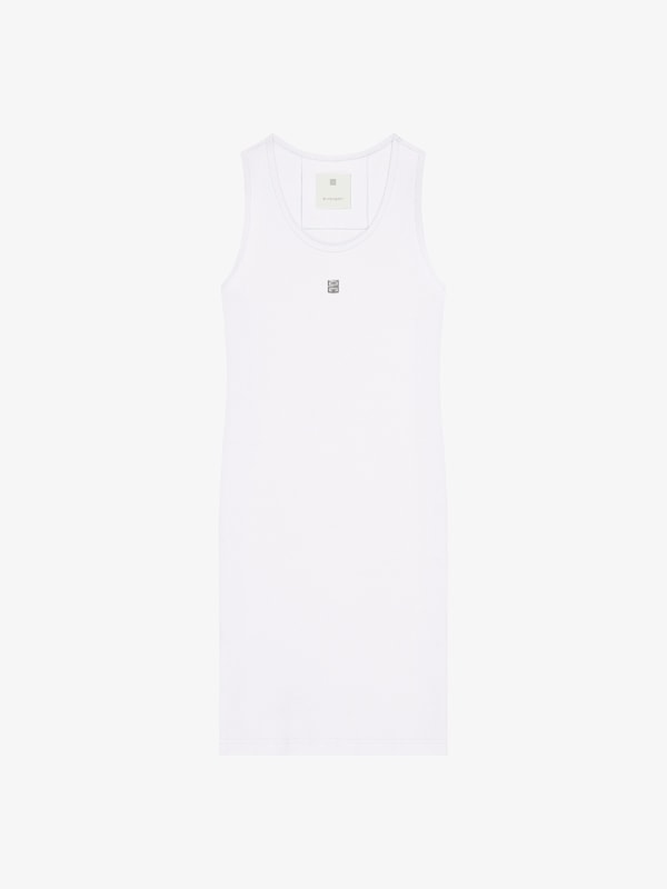Givenchy Tank Dress In Cotton With 4G Detail