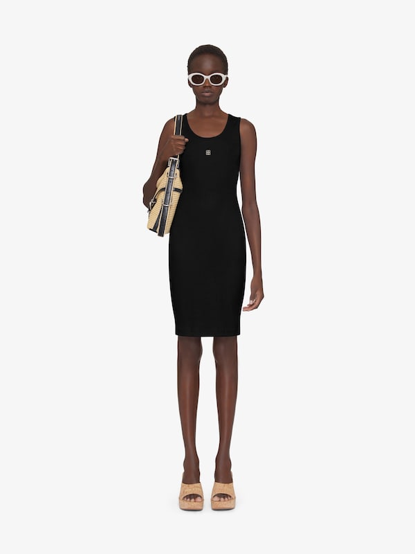 Givenchy Tank dress in cotton with 4G detail