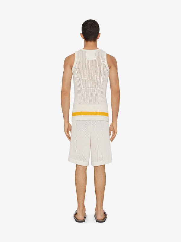 Givenchy Tank Top In Crochet