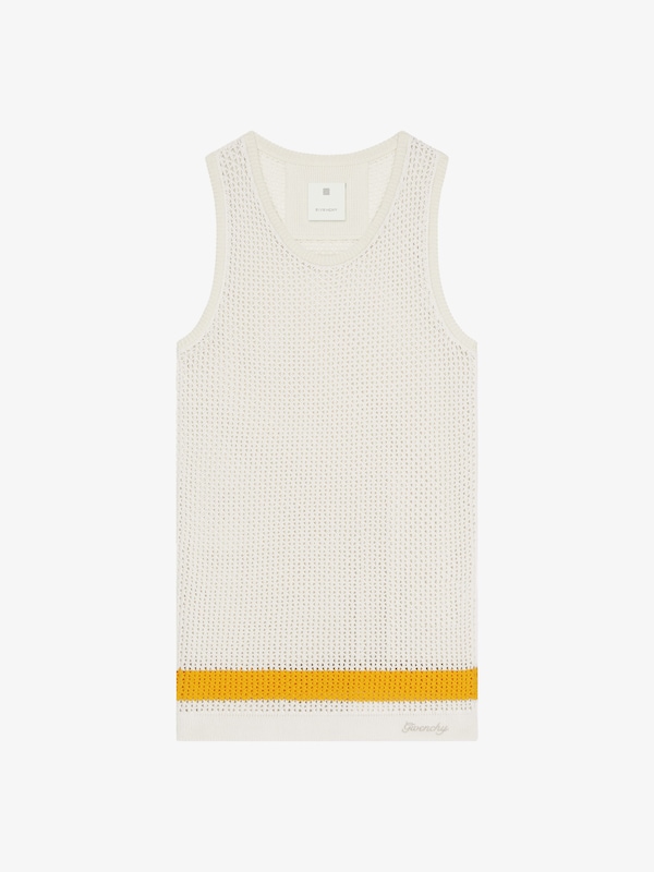 Givenchy Tank Top In Crochet