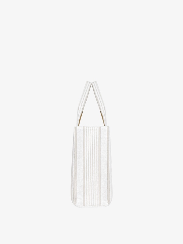 Givenchy GIVENCHY Tote Bag In Cotton Towelling With Stripes