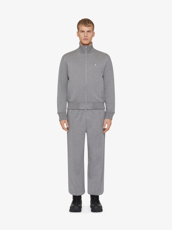 Givenchy Tracksuit jacket in fleece with 4G detail