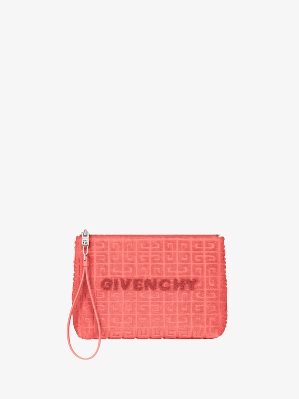Givenchy GIVENCHY travel pouch in 4G cotton towelling