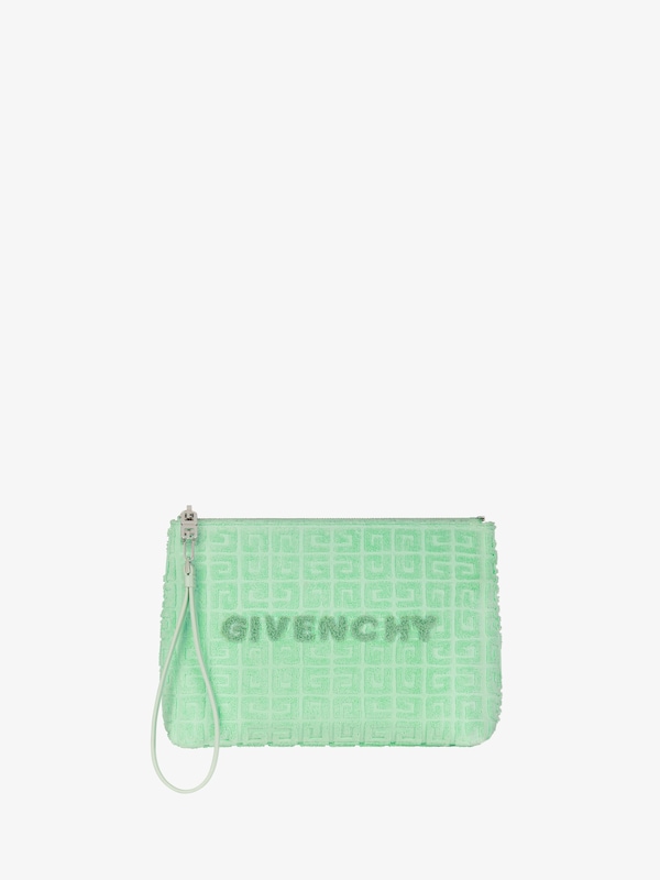 Givenchy GIVENCHY travel pouch in 4G cotton towelling