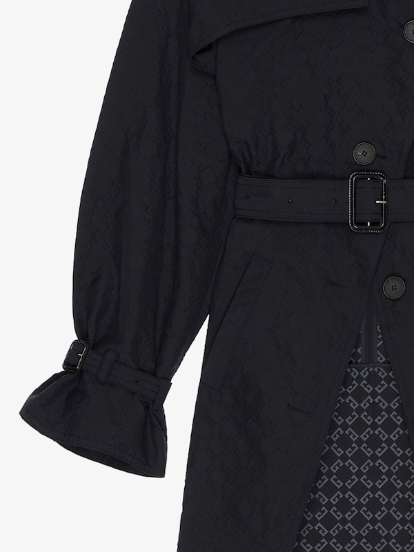 Givenchy Trench-coat In Textured Monogram 72