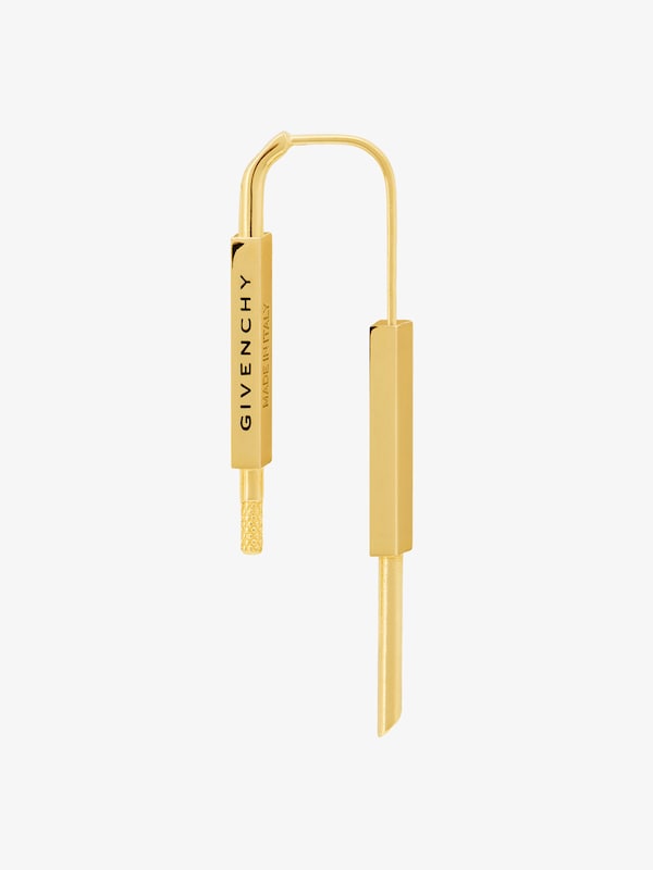 Givenchy U Lock Earrings In Metal