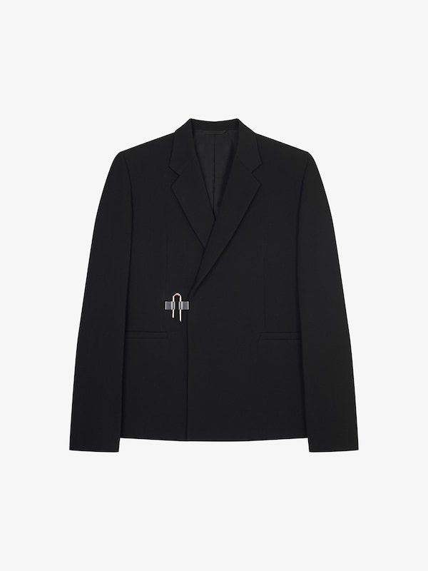 Givenchy U-Lock Jacket In Knit Wool