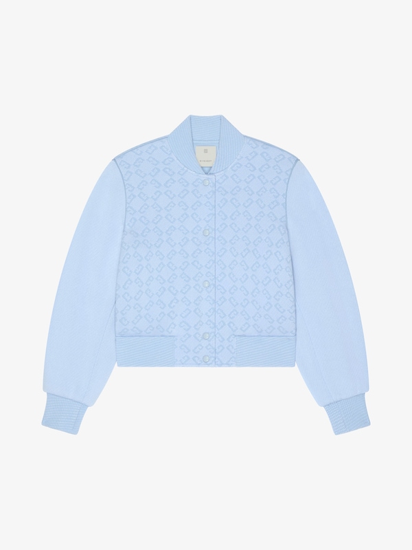 Givenchy Varsity Jacket In Monogram 72 Jacquard