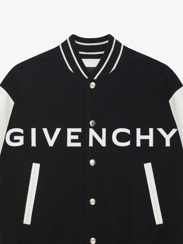 Givenchy GIVENCHY Varsity Jacket In Wool And Leather