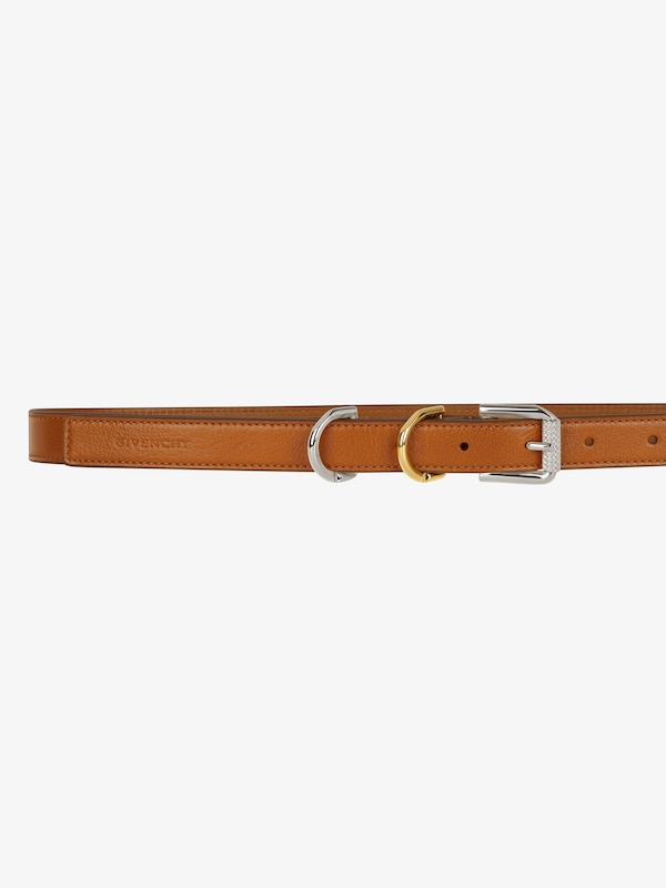 Givenchy Voyou Belt In Leather