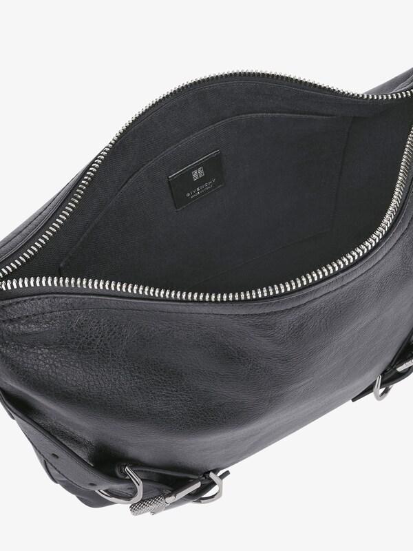 Givenchy Voyou Crossbody Bag In Grained Leather