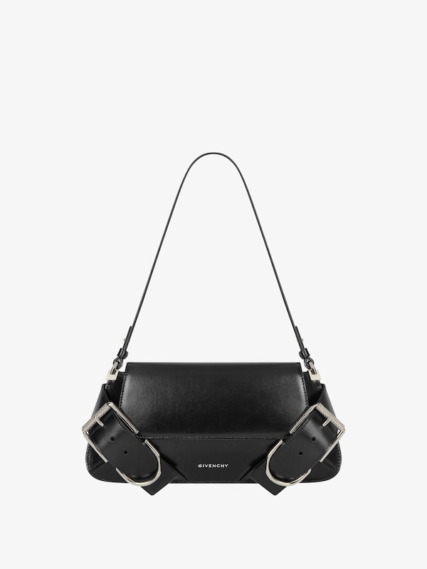 Givenchy Voyou Shoulder Flap bag in Box leather