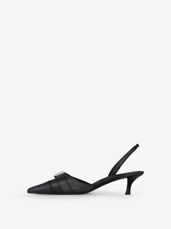 Givenchy Voyou Slingbacks In Leather