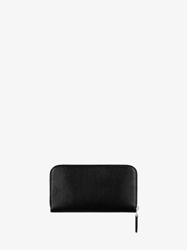 Givenchy Zipped Wallet In 4G Classic Leather