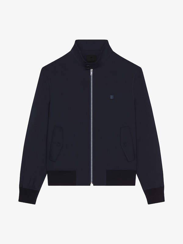 Givenchy Harrington Jacket In Wool Poplin With 4G Detail