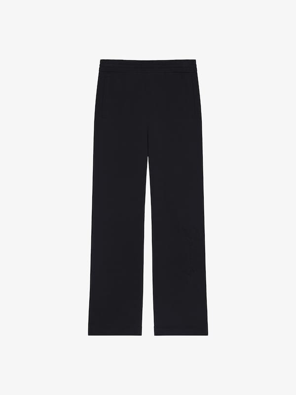 Givenchy Jogger Pants In Fleece With GIVENCHY Signature