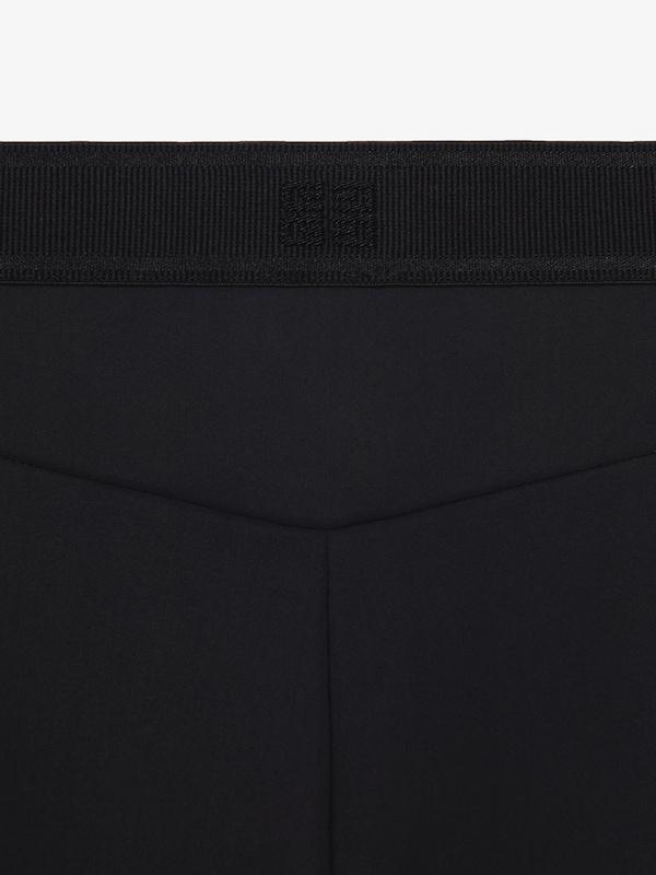 Givenchy Leggings In Jersey With GIVENCHY Waistband