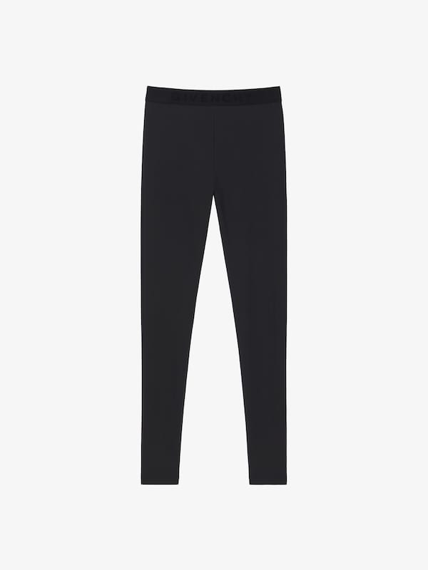 Givenchy Leggings in jersey with GIVENCHY waistband