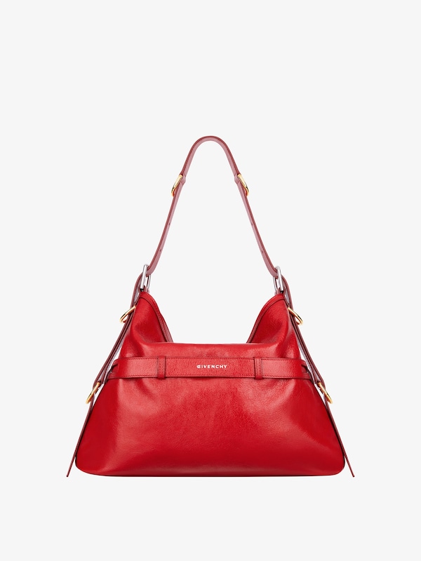 Givenchy Medium Voyou Bag In Leather With Multi-buckles