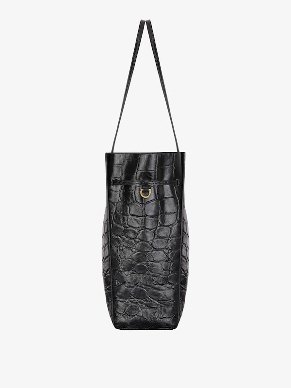 Givenchy Medium Voyou Tote Bag In Crocodile Effect Leather