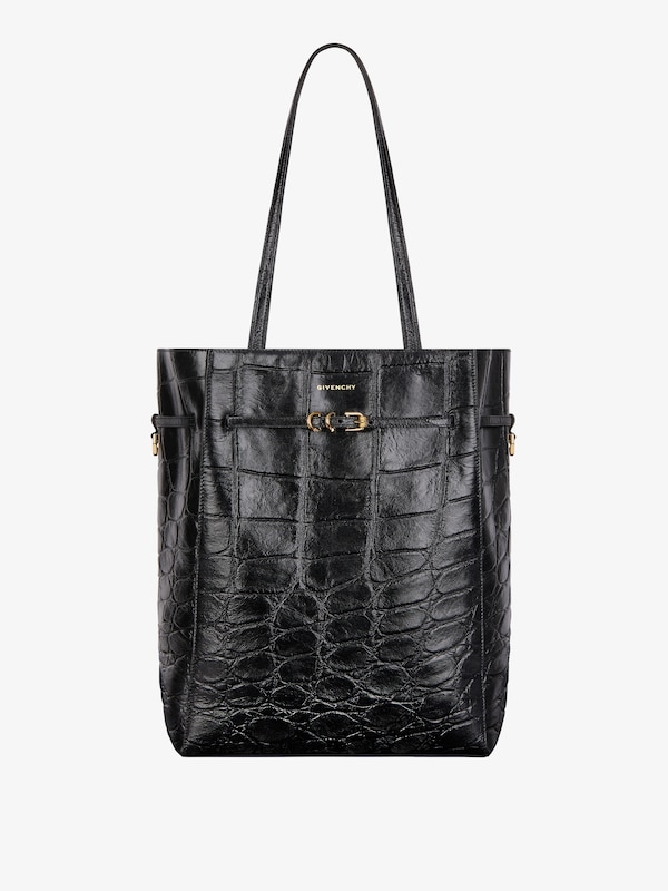 Givenchy Medium Voyou tote bag in crocodile effect leather
