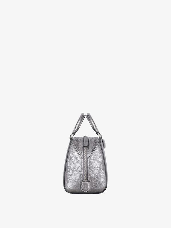 Givenchy Nano Antigona Cube Bag In Laminated Leather