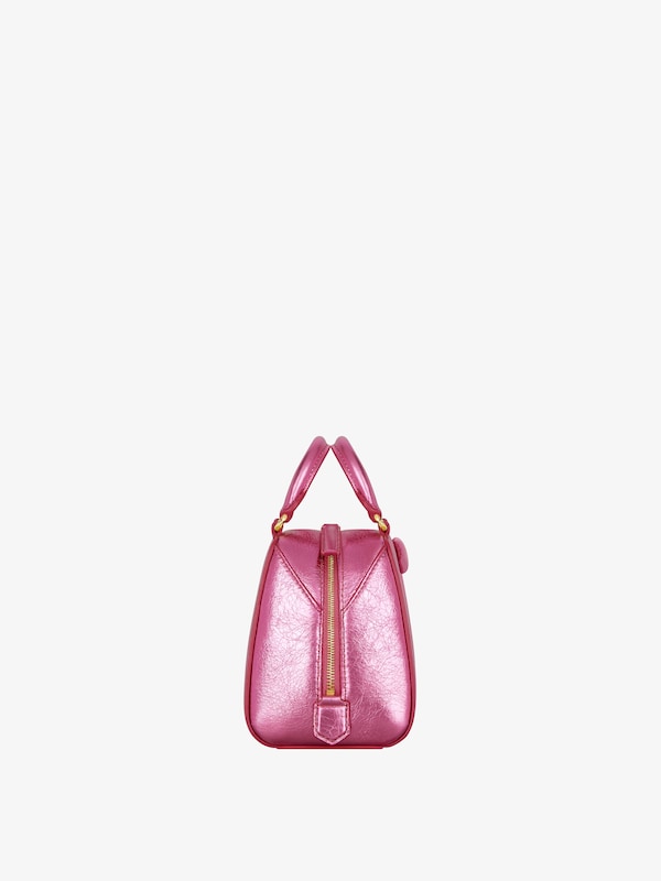 Givenchy Nano Antigona Cube Bag In Laminated Leather