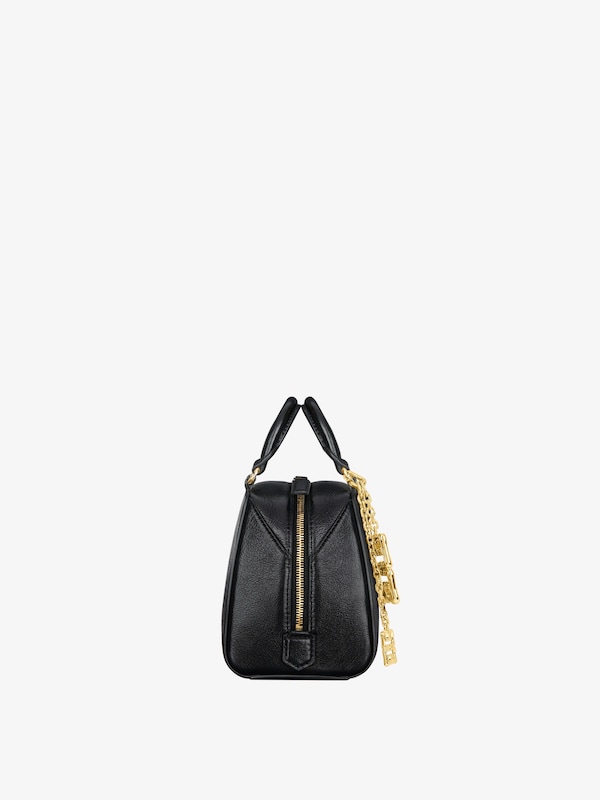 Givenchy Nano Antigona Cube Bag In Leather With Charm