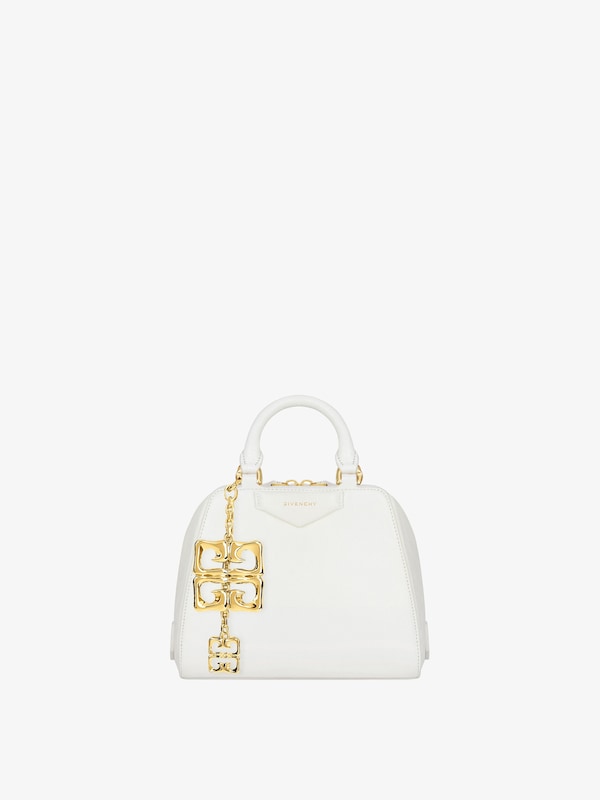 Givenchy Nano Antigona Cube bag in leather with charm