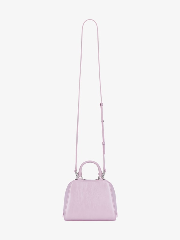 Givenchy Nano Antigona Cube Bag In Patent Leather With Charm