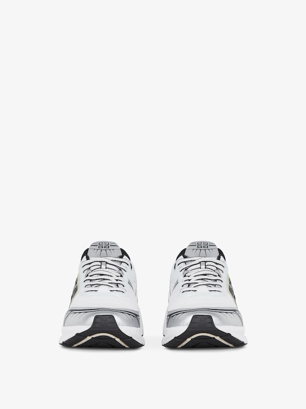 Givenchy NFNTY-52 Sneakers In Synthetic Leather And Mesh