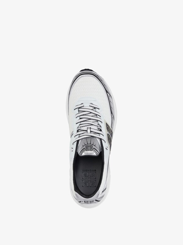 Givenchy NFNTY-52 Sneakers In Synthetic Leather And Mesh