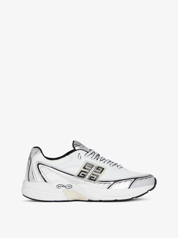 Givenchy NFNTY-52 Sneakers in synthetic leather and mesh