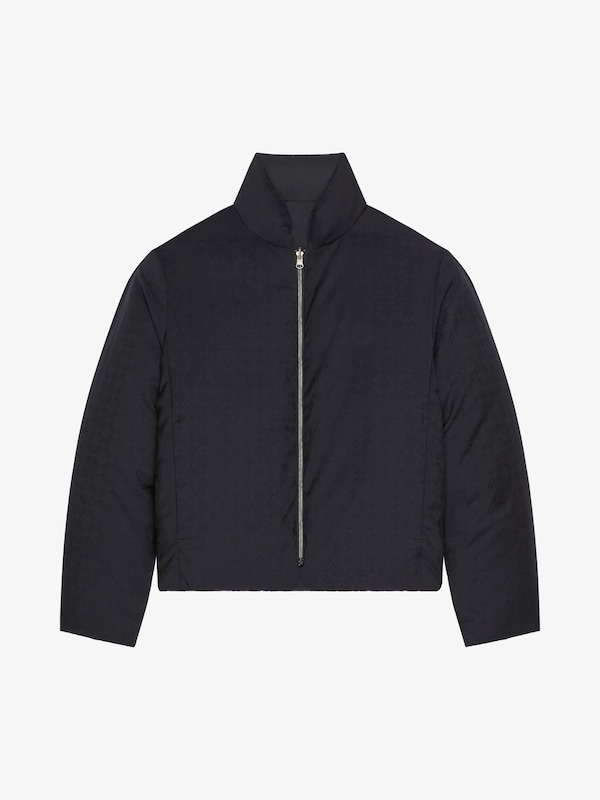 Givenchy Reversible Puffer Jacket In Monogram 72 Jacquard
