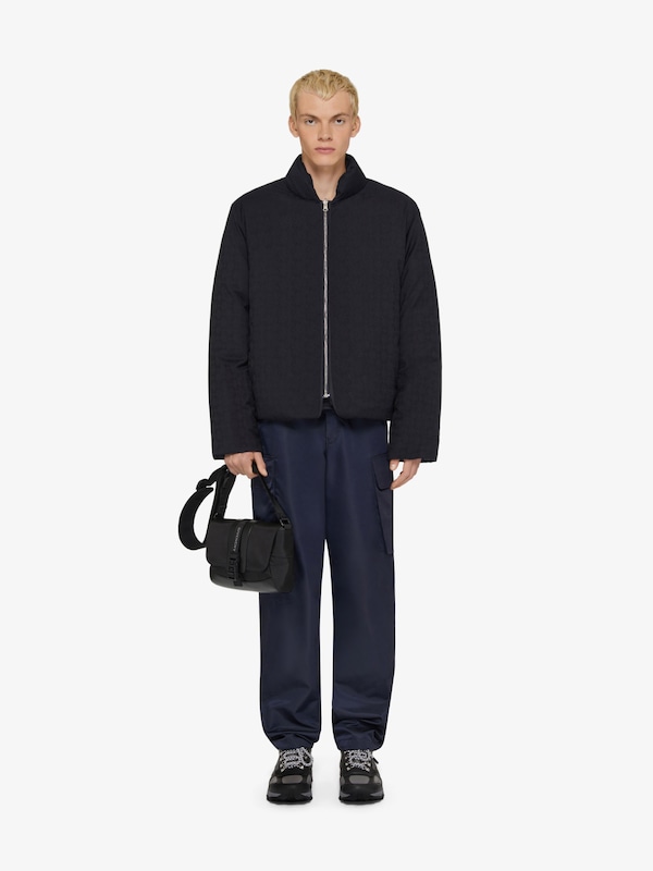 Givenchy Reversible Puffer Jacket In Monogram 72 Jacquard