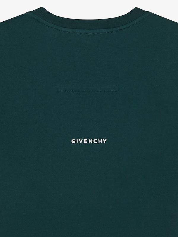 Givenchy Slim Fit T-shirt In Cotton With 4G Embroidery
