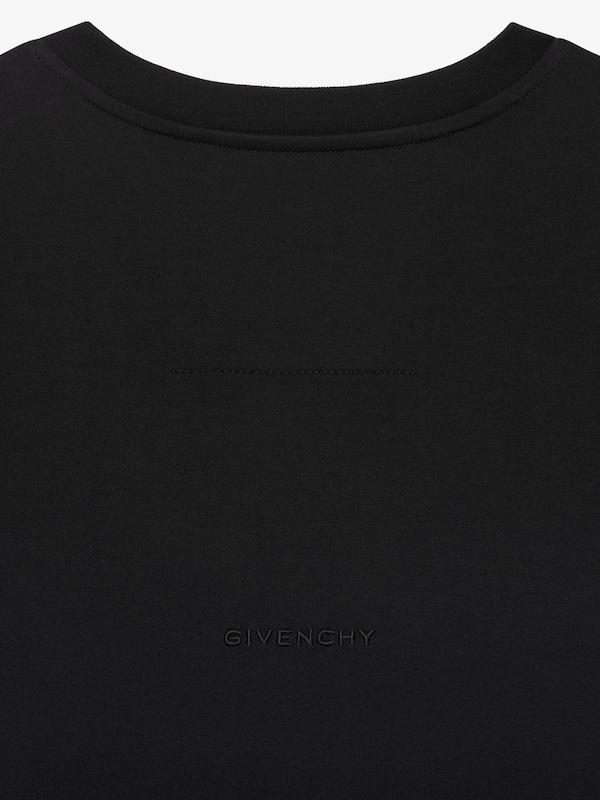 Givenchy Slim Fit T-shirt In Cotton With 4G Embroidery